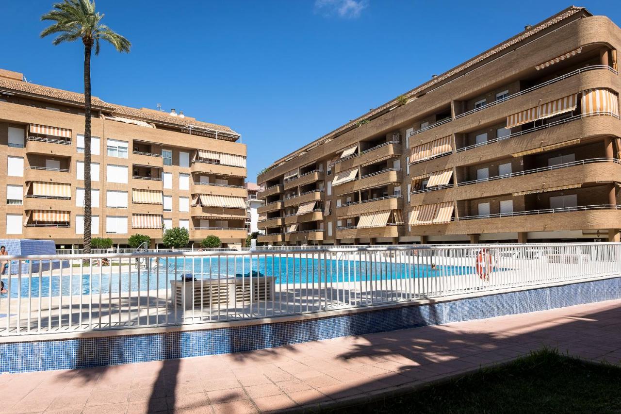 Beach Paradise Flat In Denia Centre W/ Large Pool المظهر الخارجي الصورة