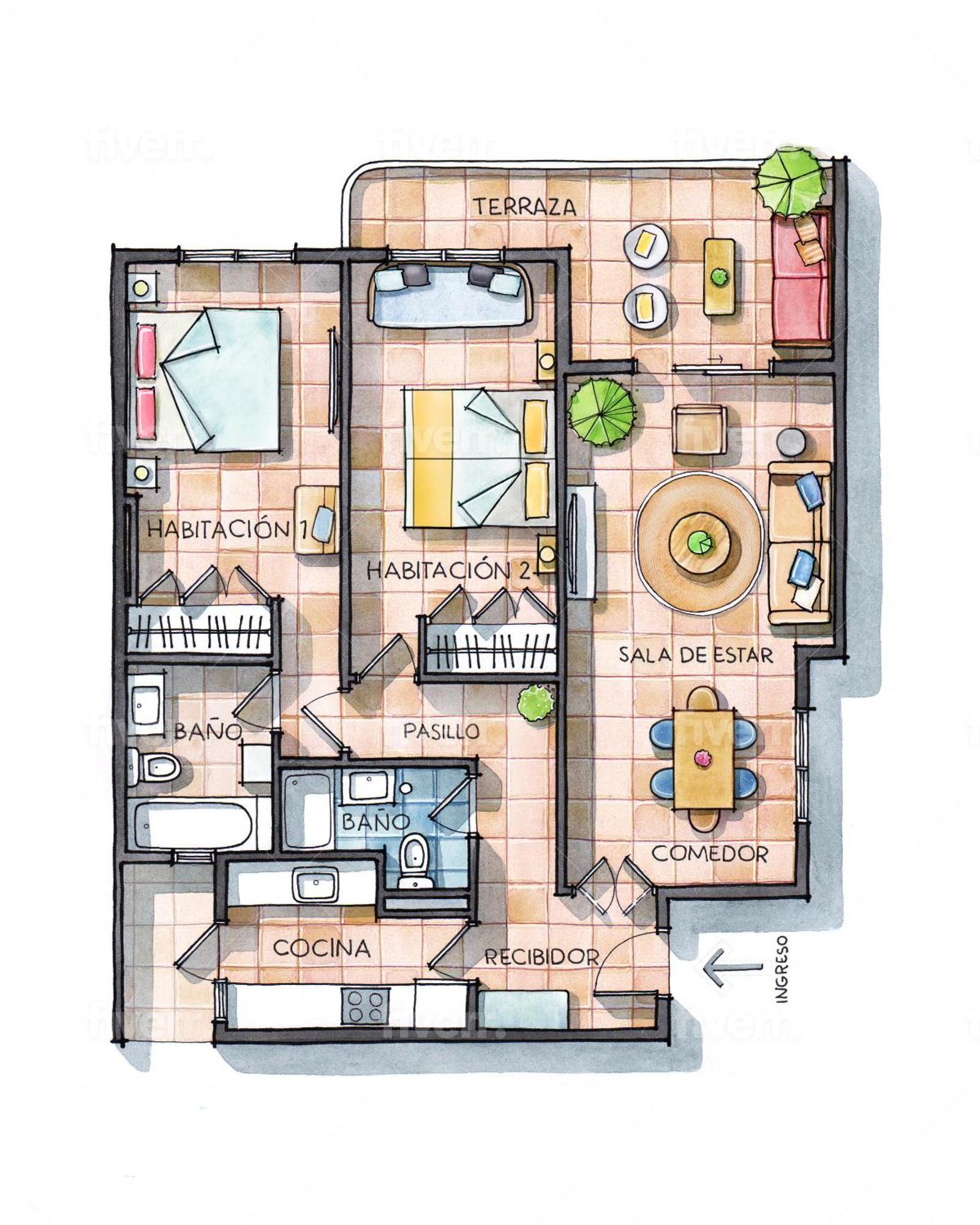 Beach Paradise Flat In Denia Centre W/ Large Pool المظهر الخارجي الصورة